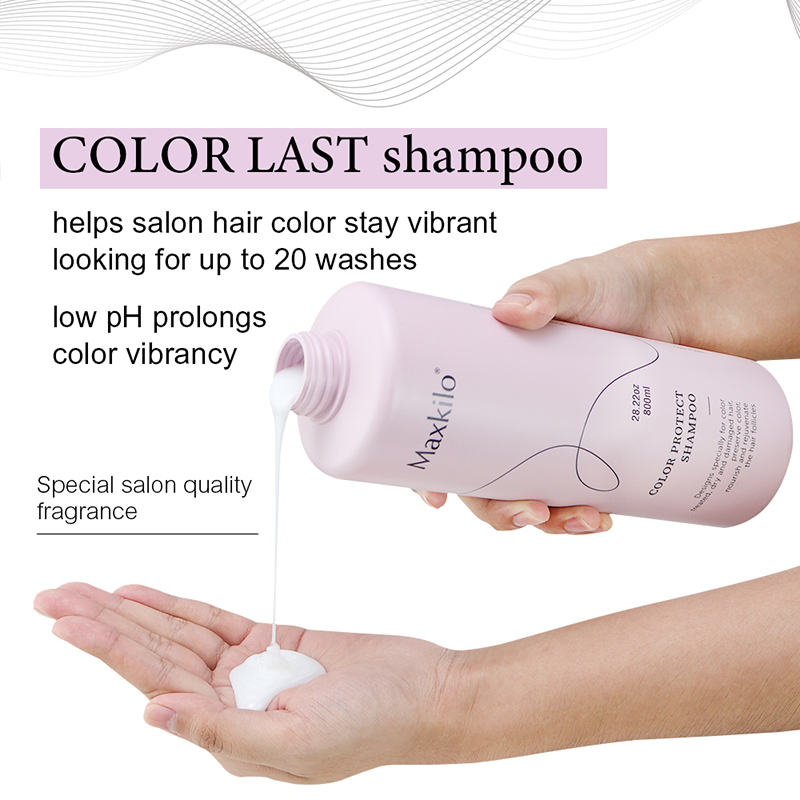 Factory price color protecting shampoo for color treated hair