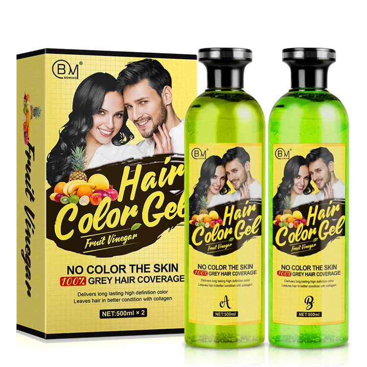 Salon Professional Hair Dye Permanent Natural Hair Color for Men