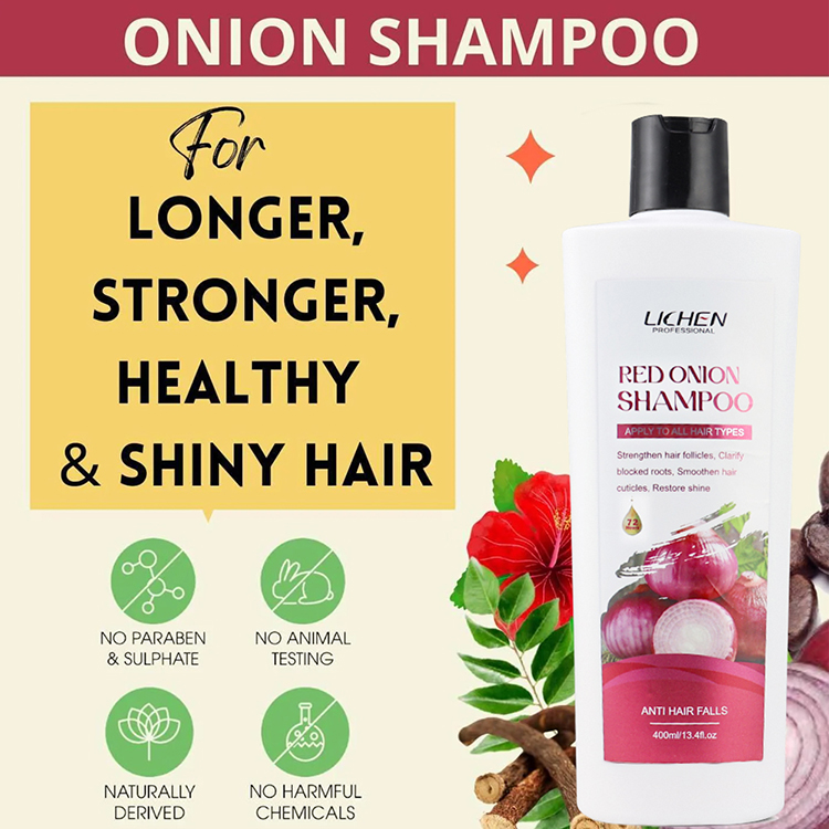Custom Hair Regrowth Shampoo Anti Hair Loss Shampoo for Thinning Hair
