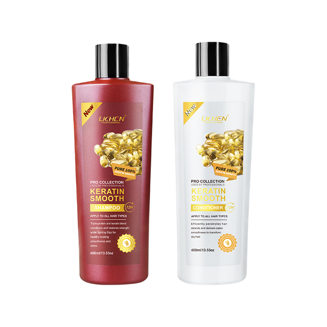 Sulfate Free Moisturizing nourishing smooth hair protein keratin shampoo and conditioner