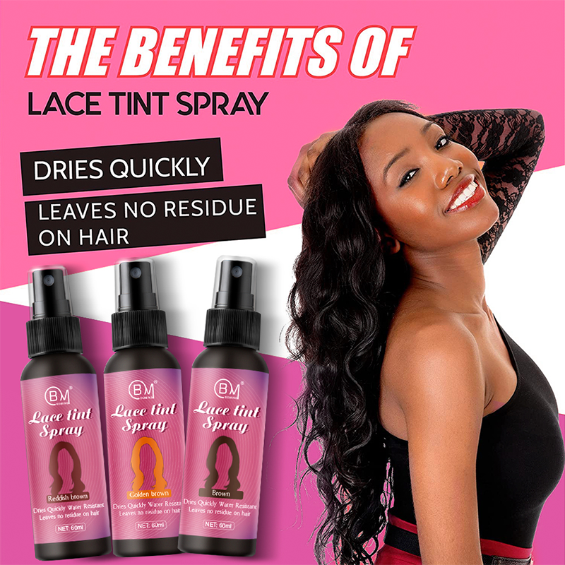 Dries Quickly Lace Tint Spray