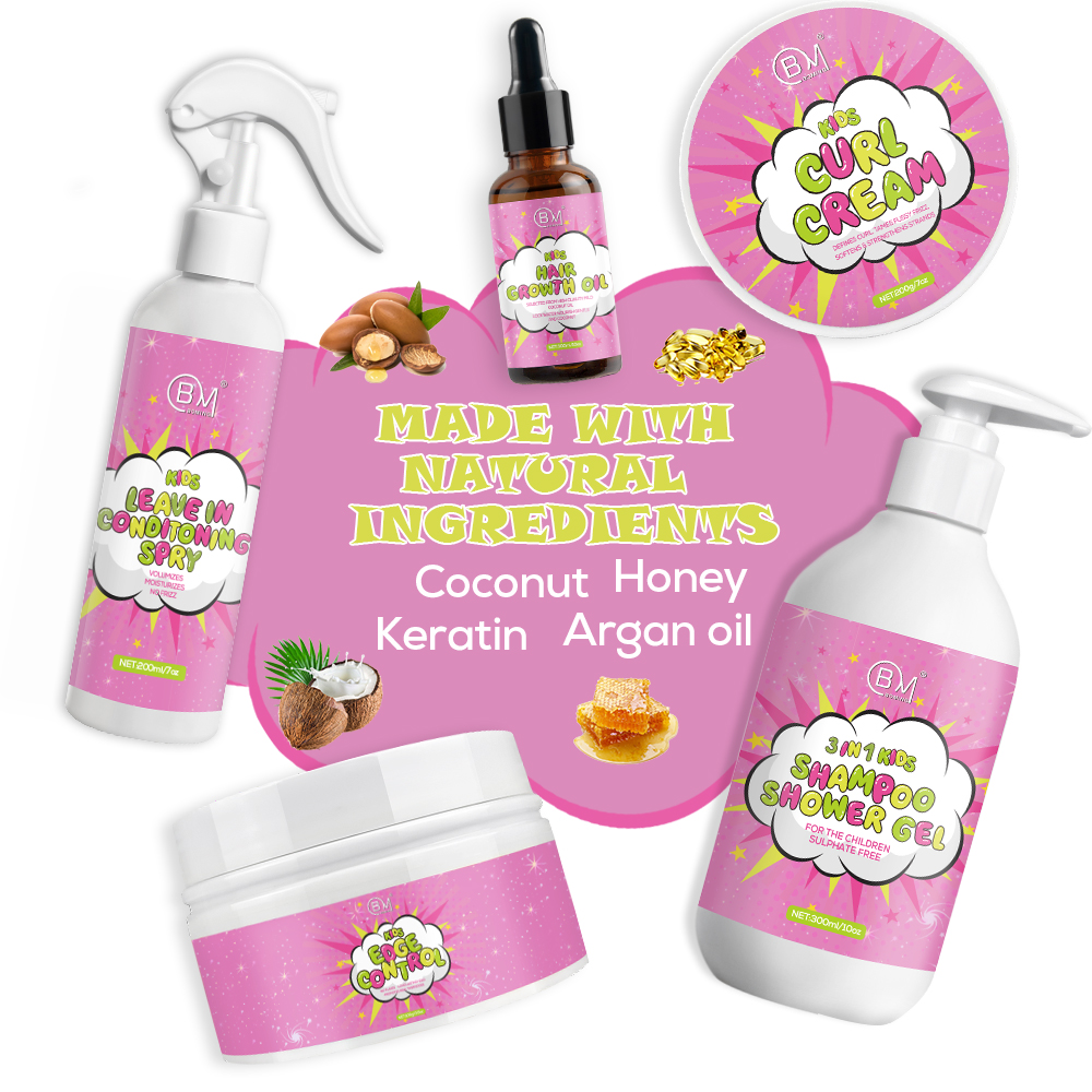 Natural Formula Fast Absorption Hair Care Products for Black Kids