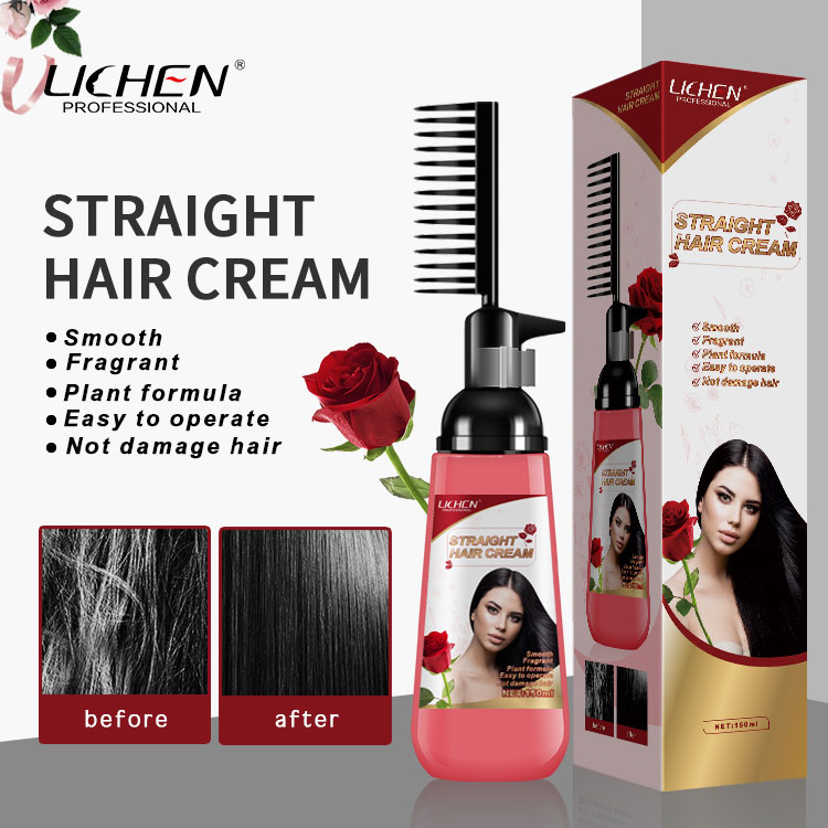 Oem Factory Salon Permanent Smoothing Keratin Hair Straightening Cream 